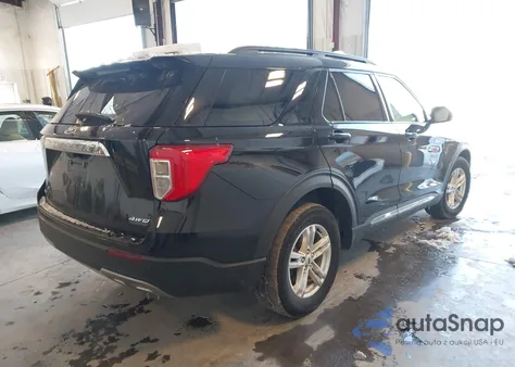2022 Ford Explorer Xlt из США, поврежденный, VIN 1FMSK8DH0NGC38510